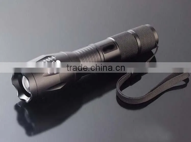 new arrival E T6 2000Lumens High Power LED 17 Torches Zoomable LED Flashlights torch light