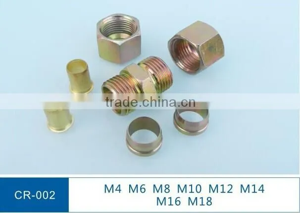 carbon steel nylon tube fitting