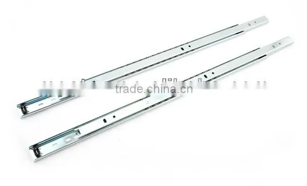 draw slide with soft closing ball bearing