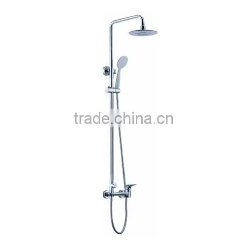 Deck mounted solid brass kitchen sink mixer tap from Heshan city
