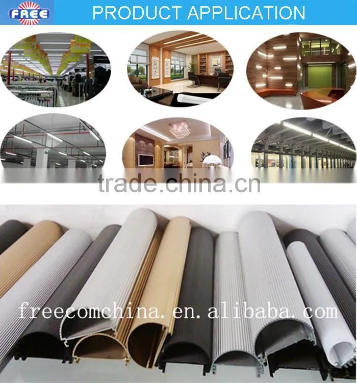 Commonly used accessories for T5 LED tube light fixtures, aluminum alloy parts,made in China