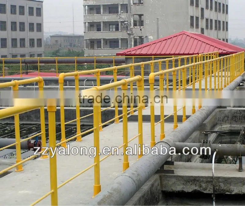 FRP guardrail post/frp square post/fiberglass round post