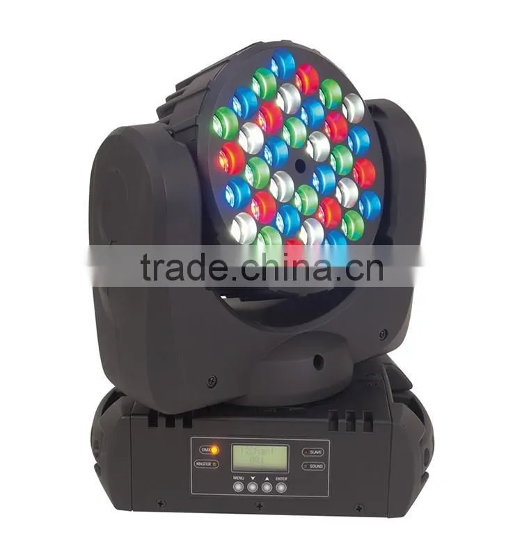 36PCS 3W LED Mini Disco Moving Head Beam Stage WasH Light