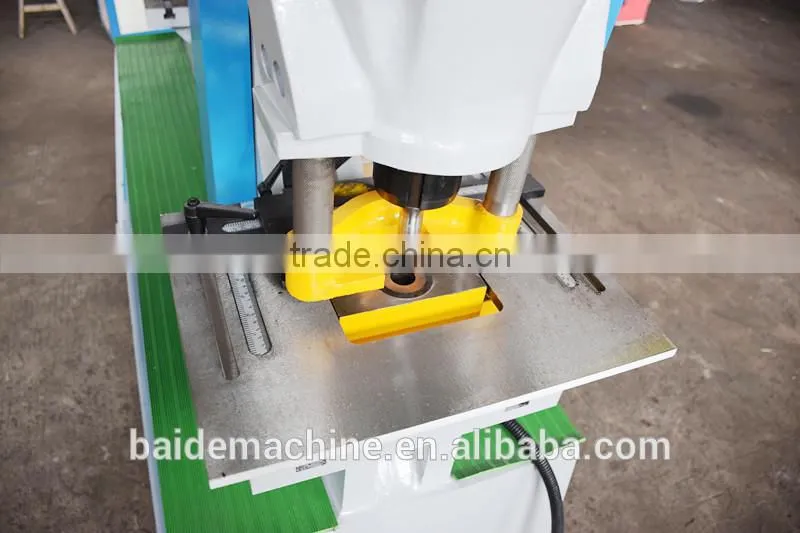 Q35Y Hydraulic double head steel punching machine with automatic cooling system