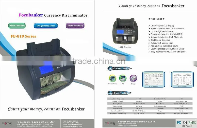 Intelligent Cash Sorter Money Detector Mix Value Discriminator for Kuwaiti dinar Notes Counter Bill Detector for KWD