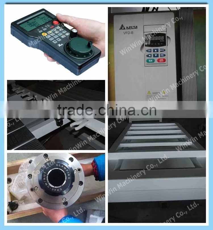 High Precision 3 Axis 1200x1300mm CNC Router/ Upvc Window Making Machine