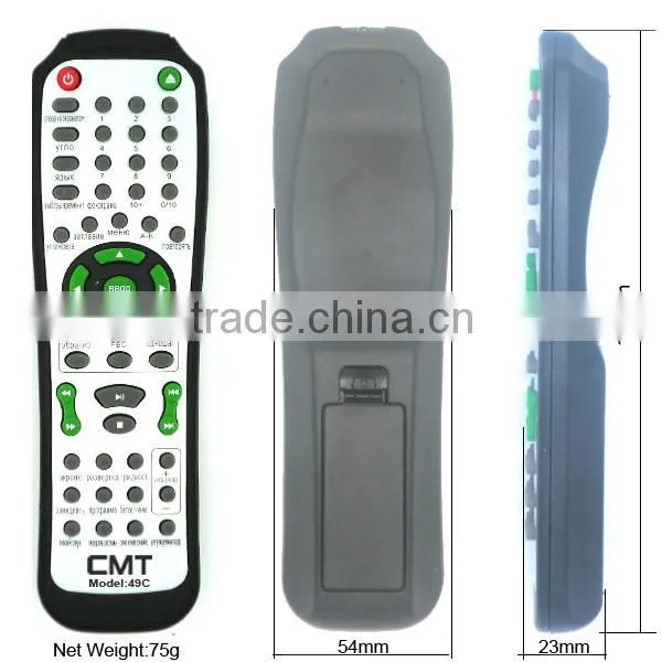 new ABS plastic tivo remote with rubber button