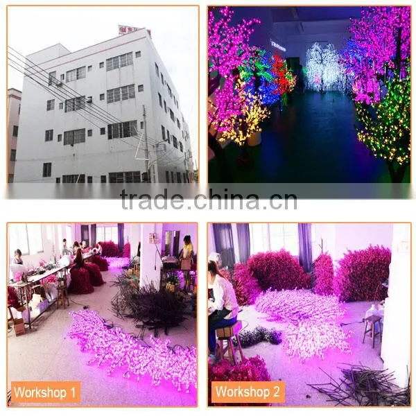 Guangdong christmas products artificial fiber christmas tree bark