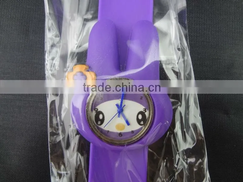 Wholesale Eco-friendly slicone kids PaPa watch Promotion gift children PaPa watch