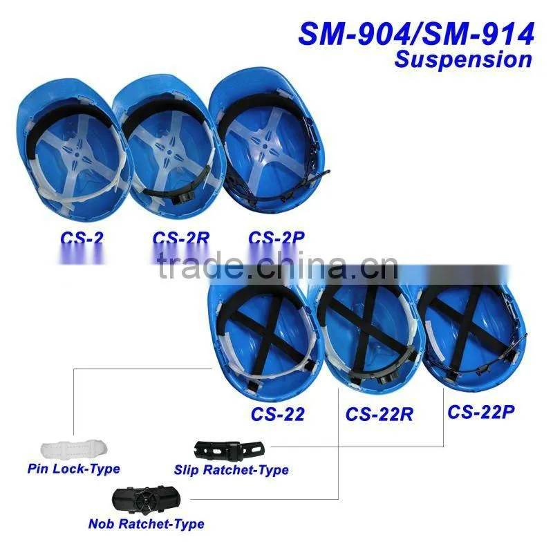 FULL SAFETY HELMET SET SM-967 HELMET+ SAFETY EARMUFF+MESH VISOR WITH CE AND ANSI STANDARD