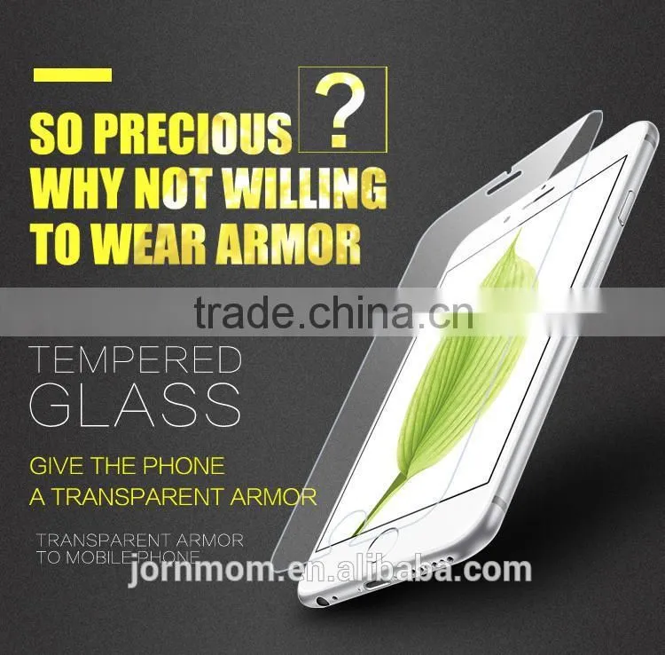 LANGOU customized 25D 9h 0.26-0.33mm for iPhone 6 customized tempered glass screen protector