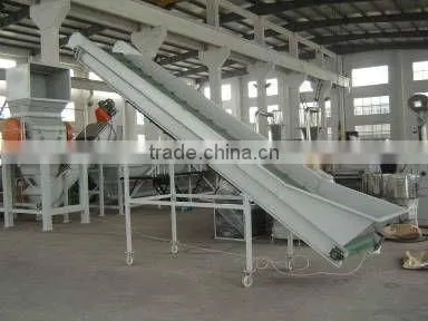 pe film cleaning equipment/pe film pelletizing machine