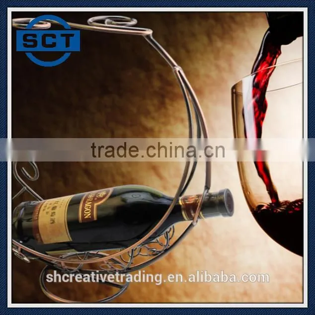 European Style Single Bottle Holder Pirate Ship Wine Rack