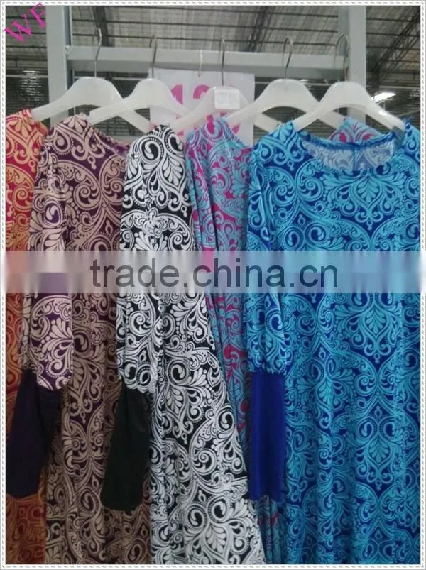 OEM Flowing Long Sleeved Maxi Dress