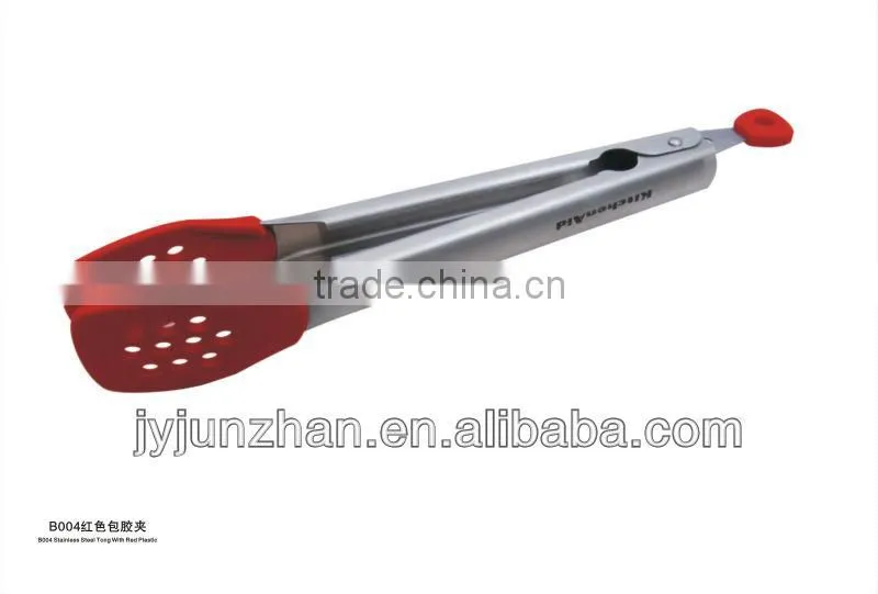 Stainless Tongs made by factory directly with low price
