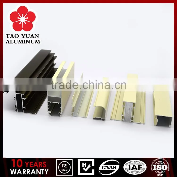 High Quality Window and Door Curtain Wall Aluminum extrusion profile for Ethiopia Market