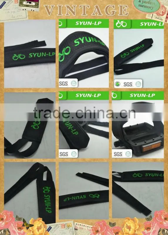 good quality nylon exercise bicycle toe strap