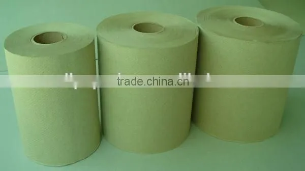 Bleached White Hardwound Paper Towel Roll