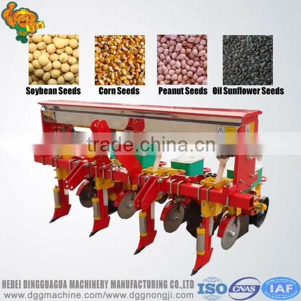 disc corn planter with small tractor