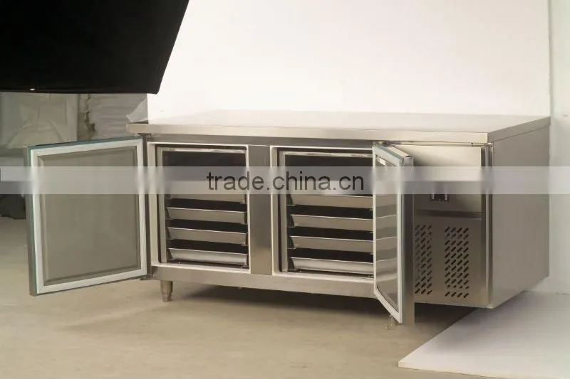 400*600 standard plate counter table refrigerator