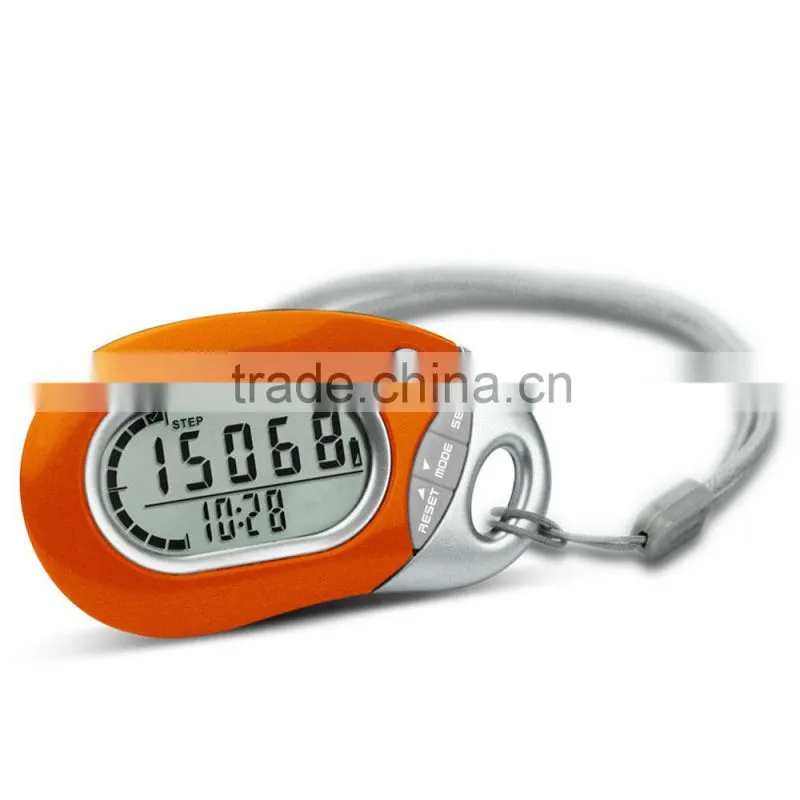"O-LED" 3D Sensor ce Multi Function smart Pedometer test with Memory made in china