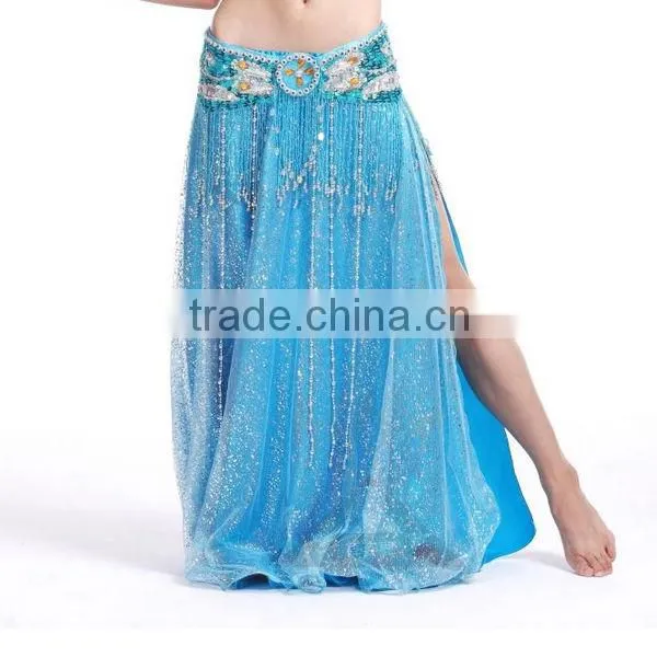 Sexy One Side Split Girls Wearing Long Skirts