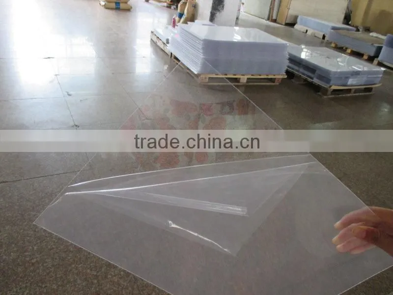 1.2*2.4 Clear PS sheets Plastic Sheet High Impact Polystyrene Sheet