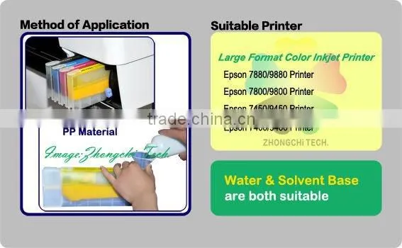 Continue Ink Supply System for Epson7450 Printer
