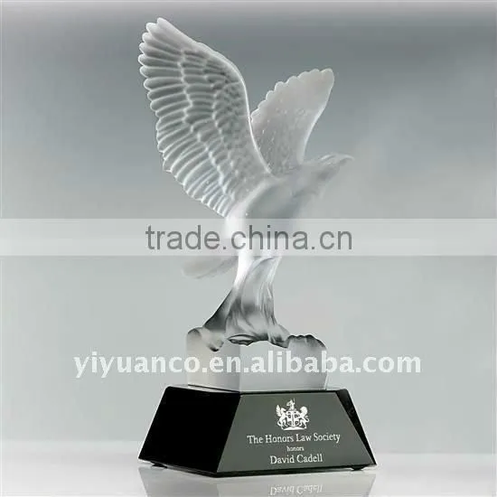 Laser engraving dog shaped acrylic home decoration