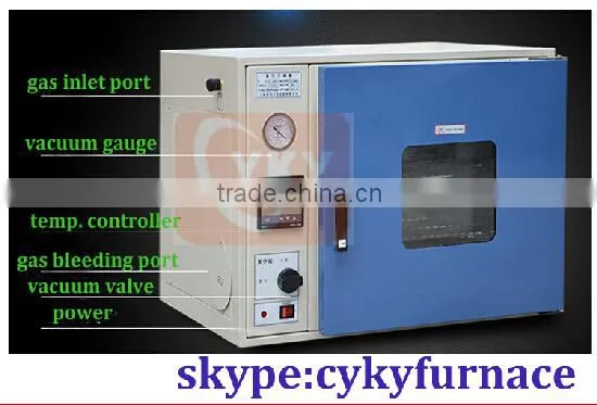 CY-DZF-6020 250C Vacuum Drying Oven with stainless steel inner chamber / vacuum oven