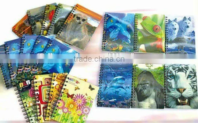 3D lenticular PP tablemat of animal design