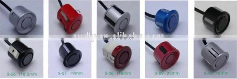 Factory hot wireless reverse camera and run freely video parking sensor