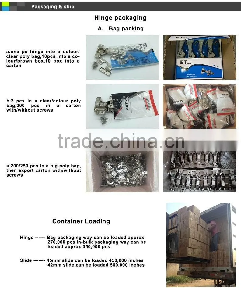 2016 NEWEST TYPE stainless steel self closing door hinge