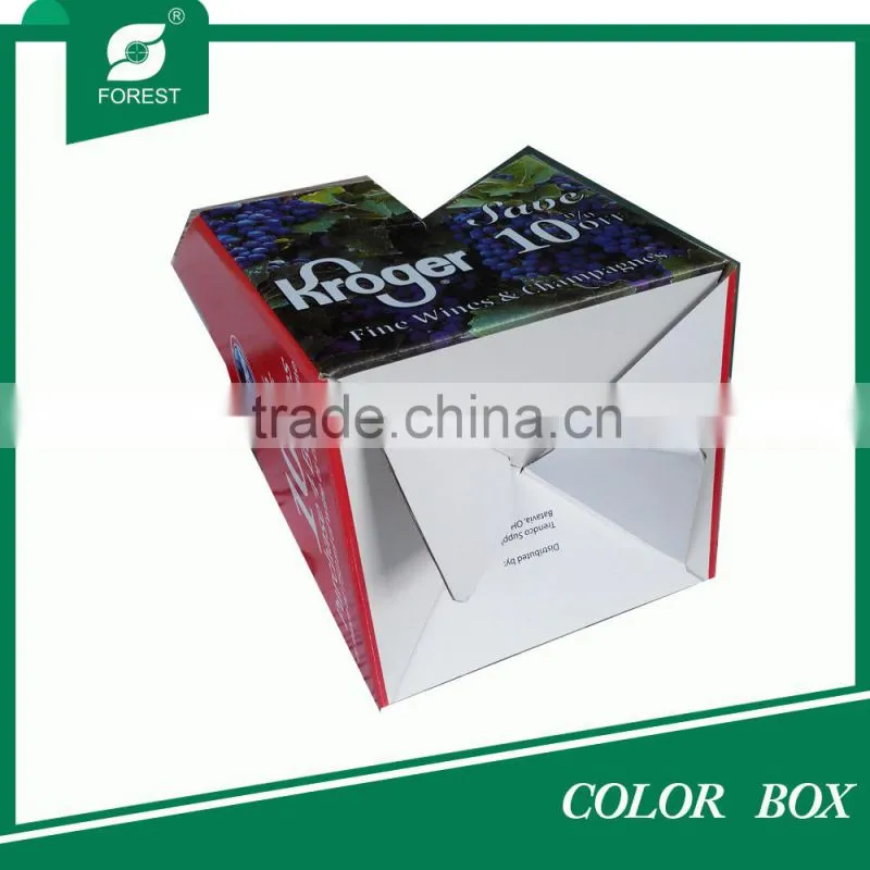 NICE COLORFUL PAPER BOXES FOR WINE BOTTLES