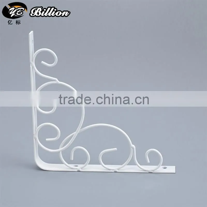Metal Slatwall Glass Bracket Corner Glass Bracket