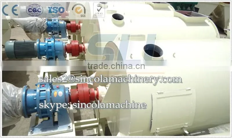 Dry mortar mixer to mix sand and cement