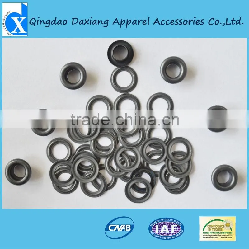 together metal eyelets for garment