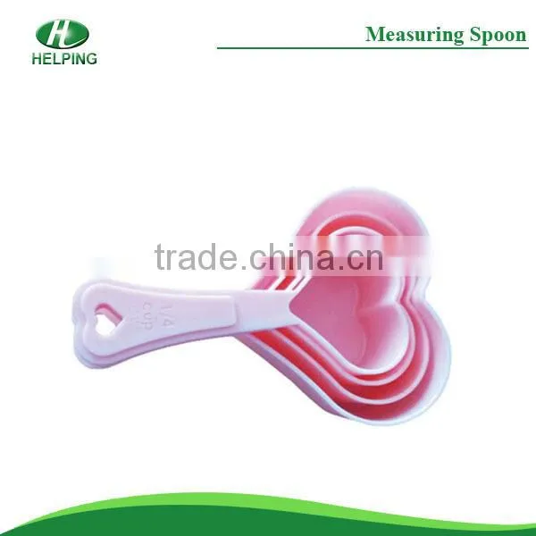 100% Food Grade 4PCS Plastic Measuring Spoon