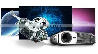 LED Projector 4K 3D High Brightness home theater projector, portable projector