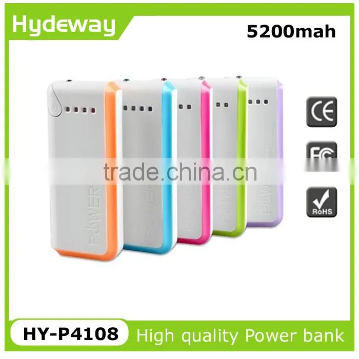 Universal Wall Charger with Battery Power bank AC plug travel charger HY-UP015 adapter