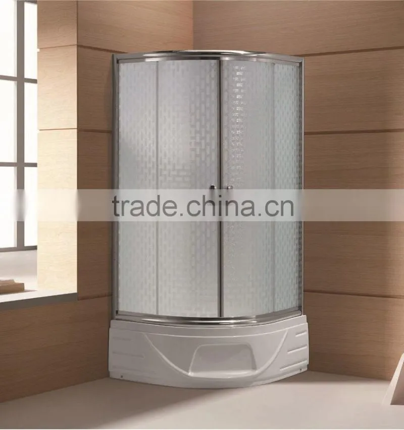 5mm millennium grid glass shower room