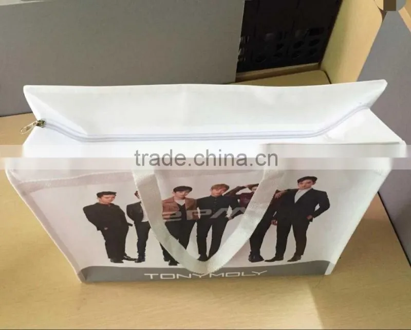 2016 New Design Non woven zipper bag