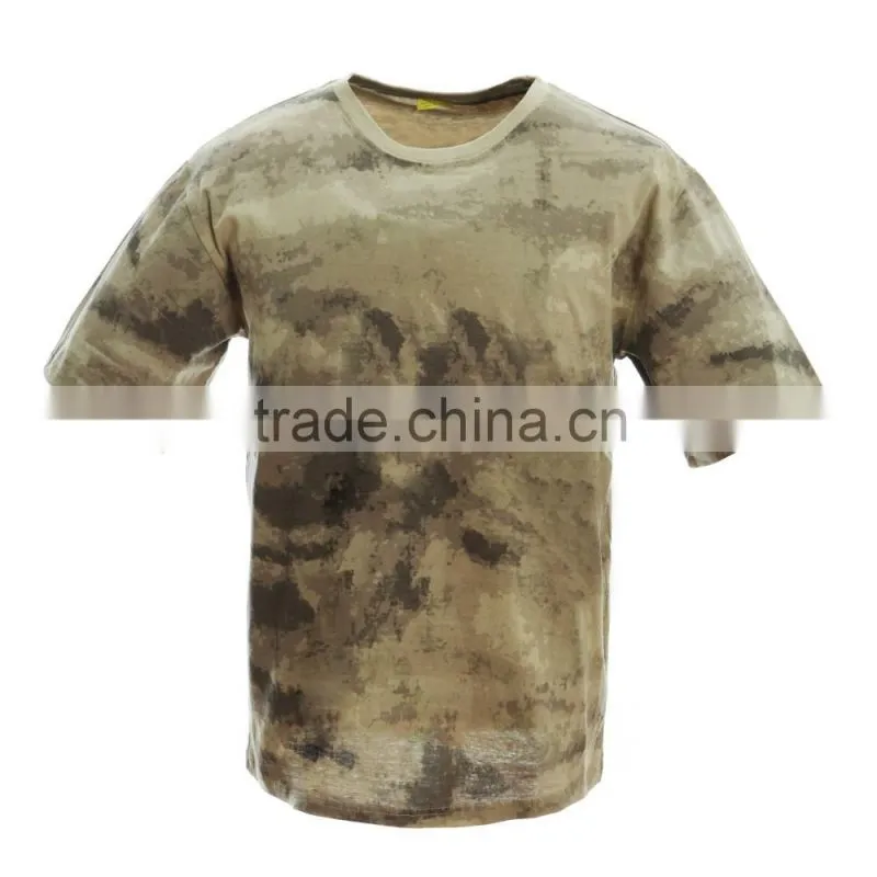 100% cotton angola army t-shirts camouflage military t-shirts