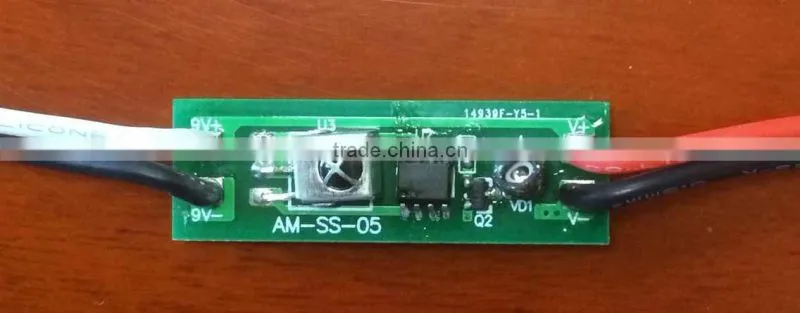 customized DIY Intelligent SENSOR SWITCH for mirror and bathroom lighting for hotel furniture 12V