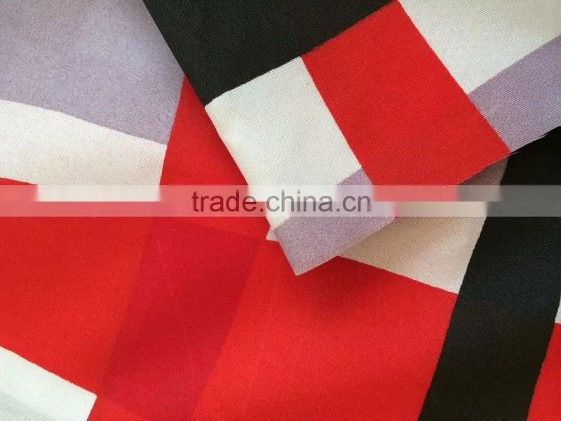 China wholesale gingham fabric for bed sheet
