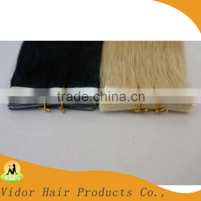 Oem 5a Brazilian Virgin Hair Body Wave Style 26 Inches Tape Human Hair Extensions