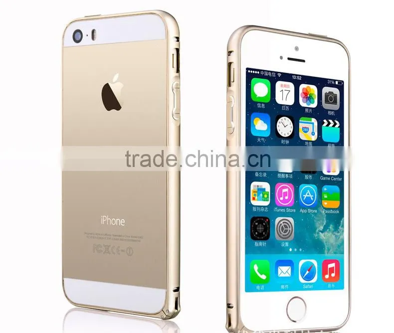 Newest arrival aluminum phone case for iphone6 metal phone bumper for iphone 6 plus metal case