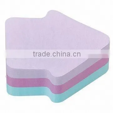 Customized design colorful fruit shape memo pad