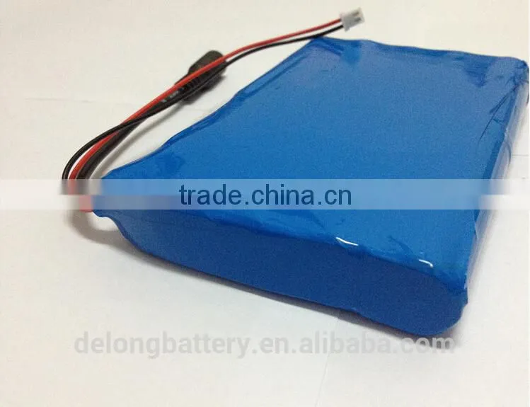 Customized 12v light weight battery packs factory price sprayer battery 12v 6.6ah battery pack