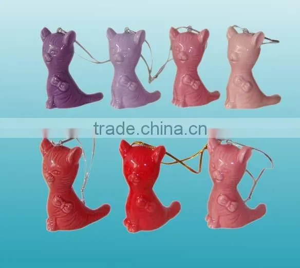 Customized ceramic wedding decoration napkin rings Hanging Decoration